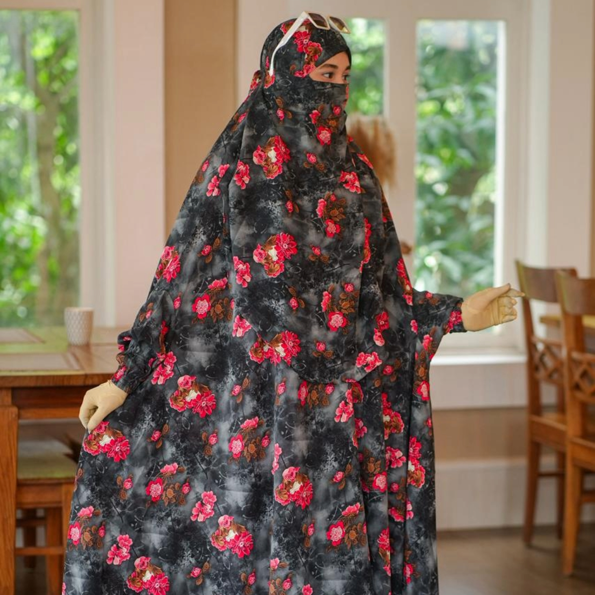 Long Khimar Floor Touch Jilbab