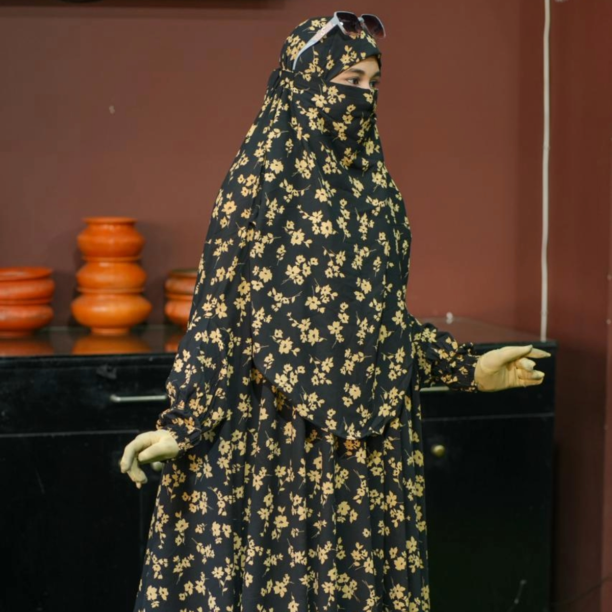 Long Khimar Floor Touch Jilbab